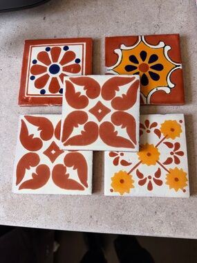 5 Stunning Terracotta Coasters